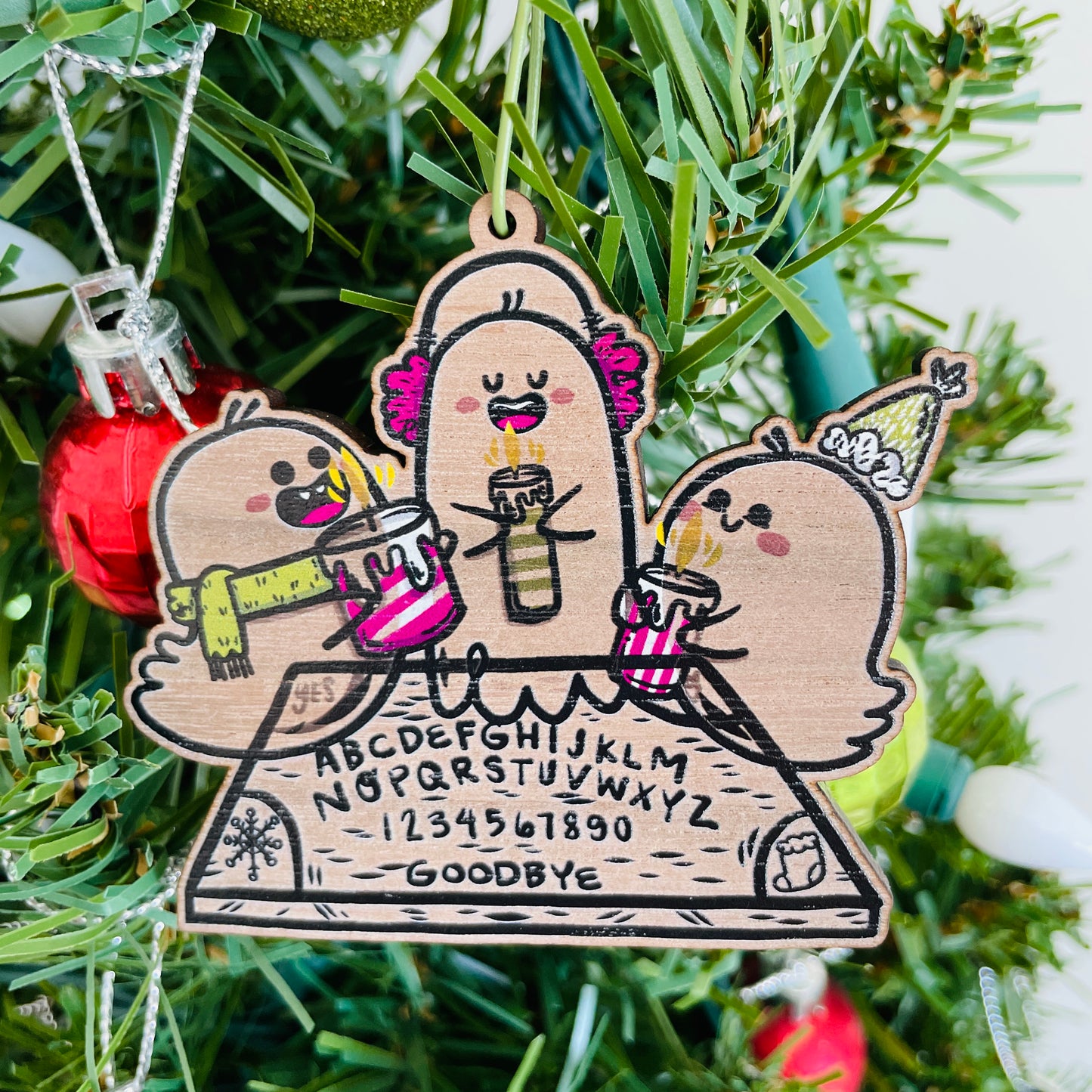 Ouija Holiday Ornament