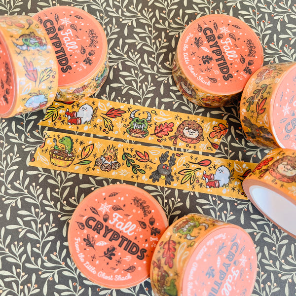 Fall Cryptids Washi Tape