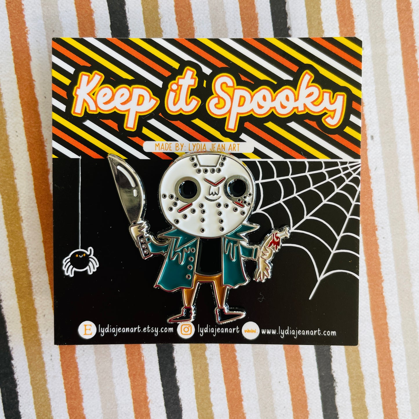 "Camp Friday the 13th" Enamel Pin