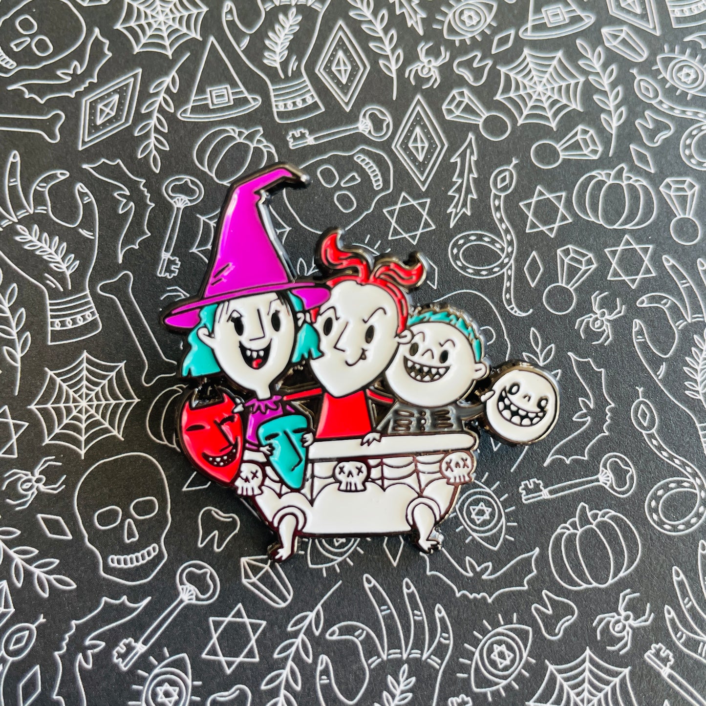 "The Trio" Enamel Pin