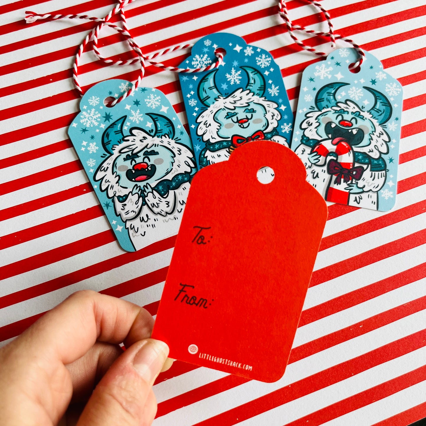 Yeti Gift Tags