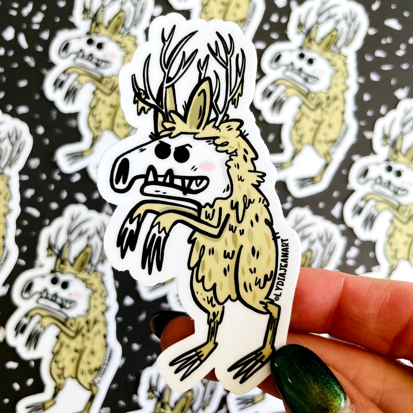 Wendigo Vinyl Sticker