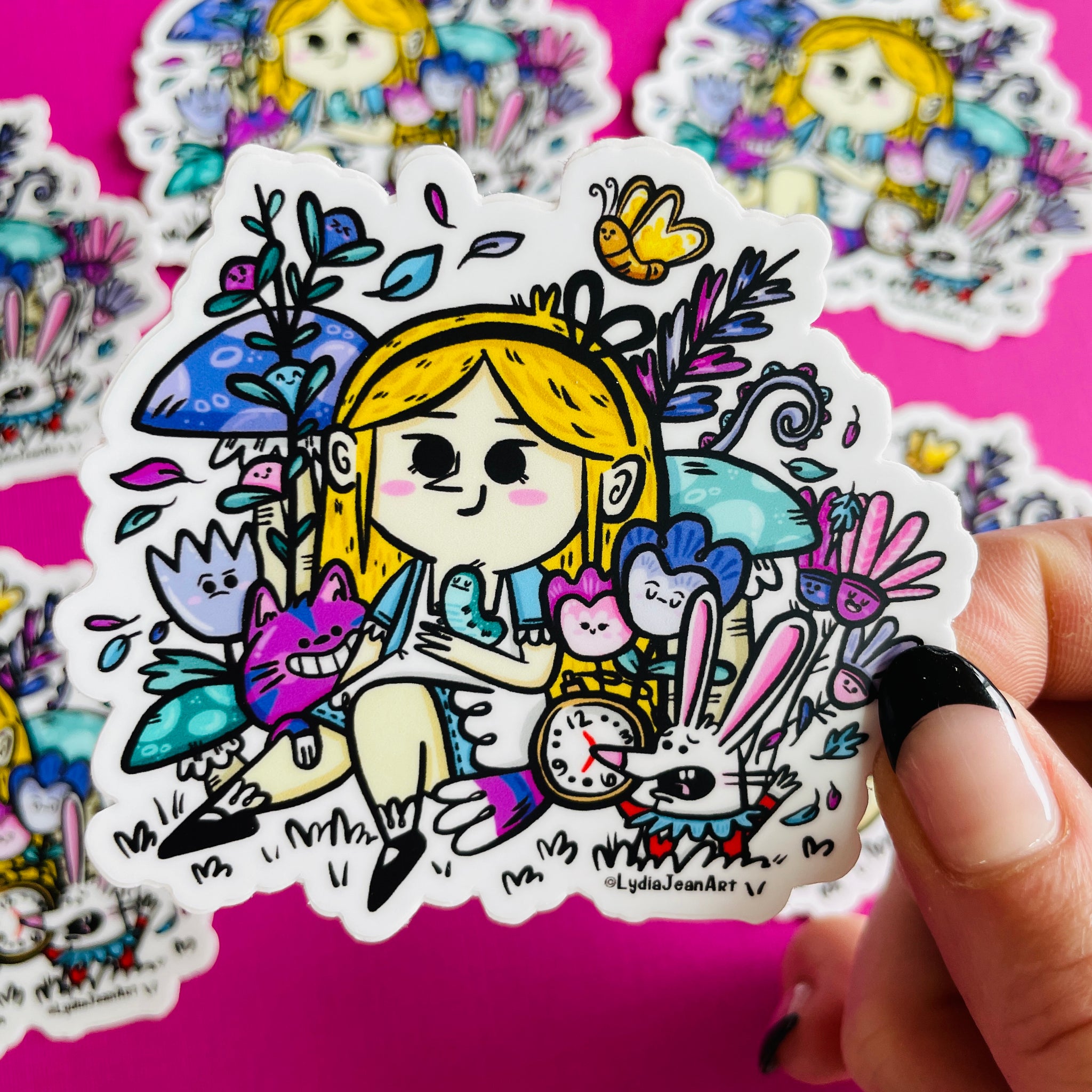 "Alice" Vinyl Sticker
