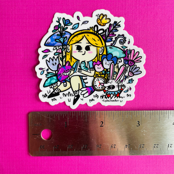 "Alice" Vinyl Sticker
