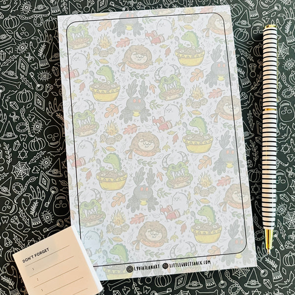 Fall Cryptids Note Pad