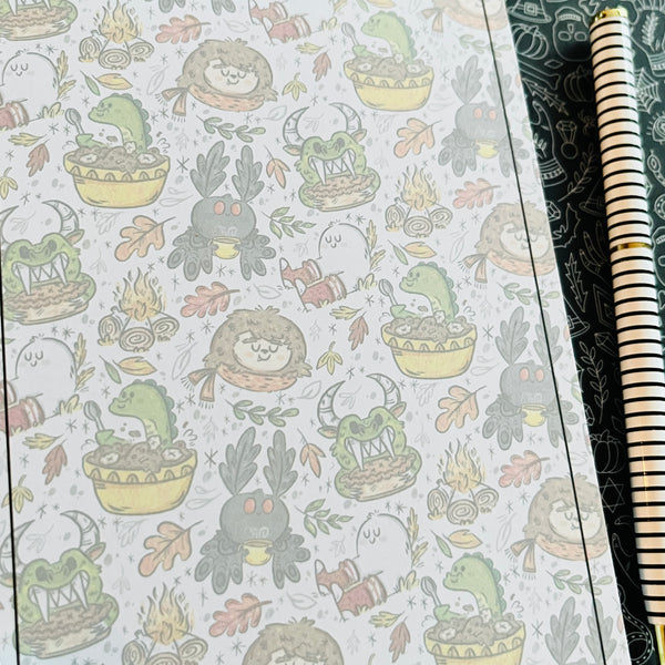 Fall Cryptids Note Pad