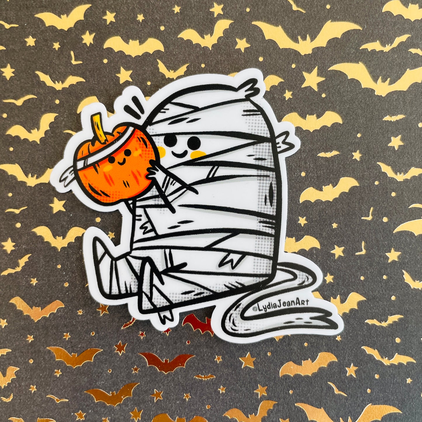 "Little Mummy" Vinyl Sticker