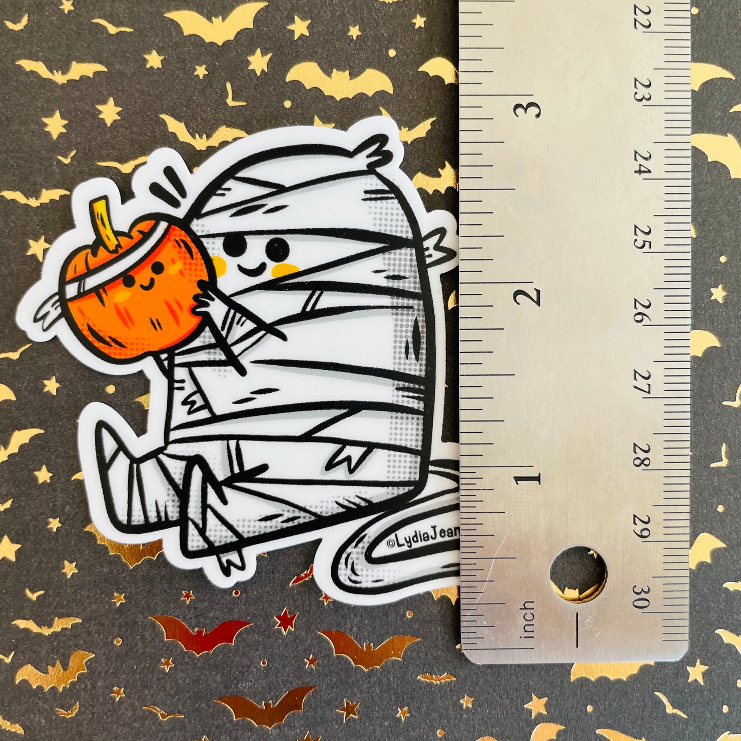 "Little Mummy" Vinyl Sticker