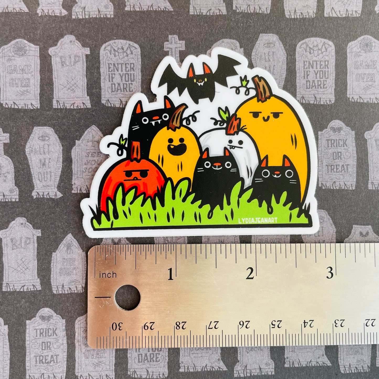 "Pumpkin Patch" Vinyl Sticker