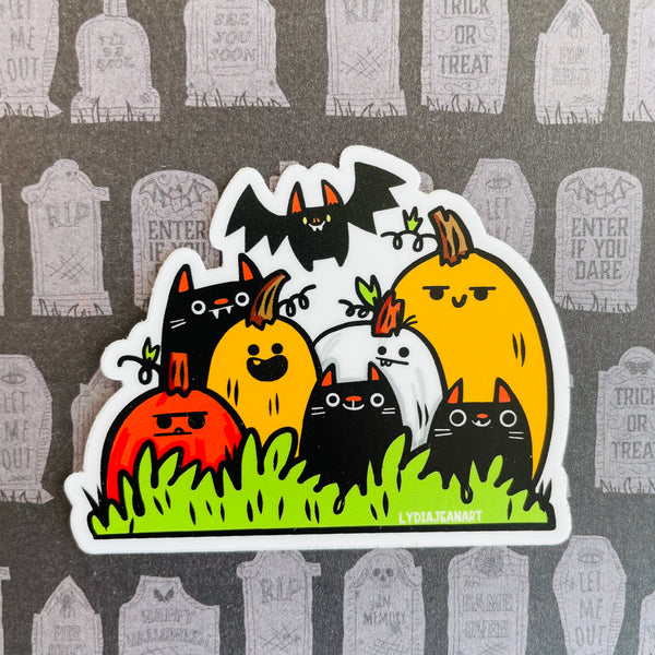 "Pumpkin Patch" Vinyl Sticker