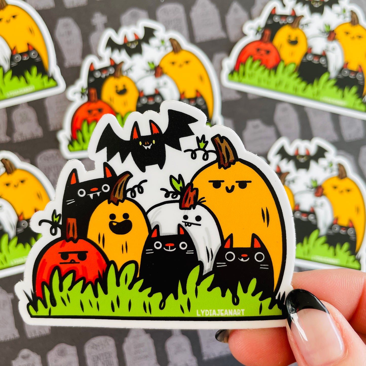 "Pumpkin Patch" Vinyl Sticker