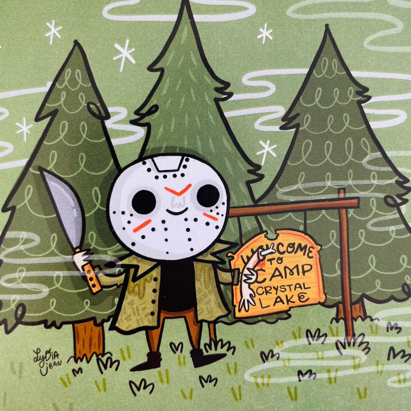 "Little Jason" Art Print