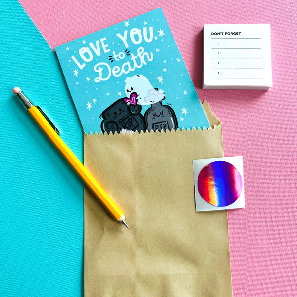 Mini Valloween Card Set for Valentine's Day
