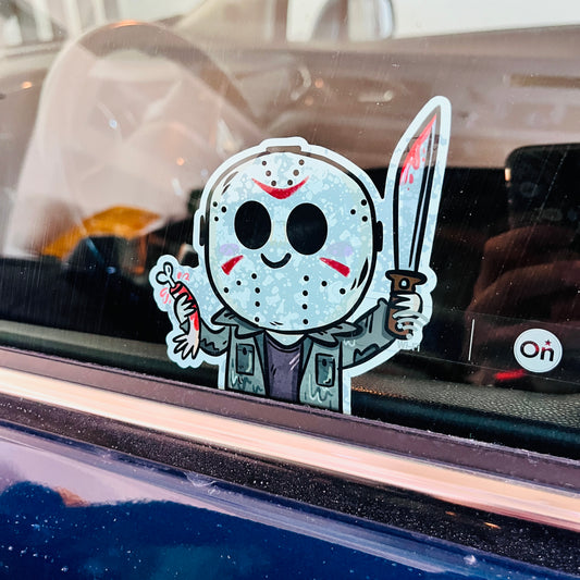 Little Camp Slasher Window / Mirror Cling