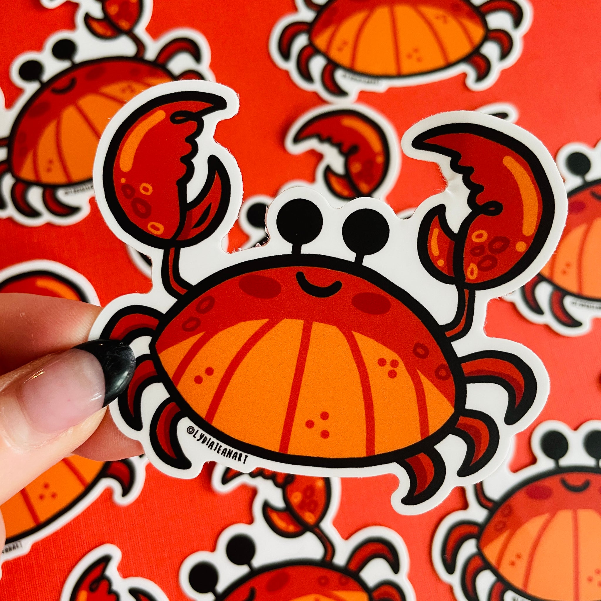 Little Crab Vinyl Sticker