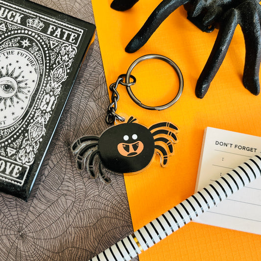 Little Spider Acrylic Keychain