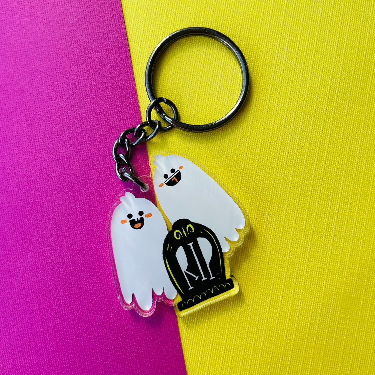 RIP Ghosties Keychain