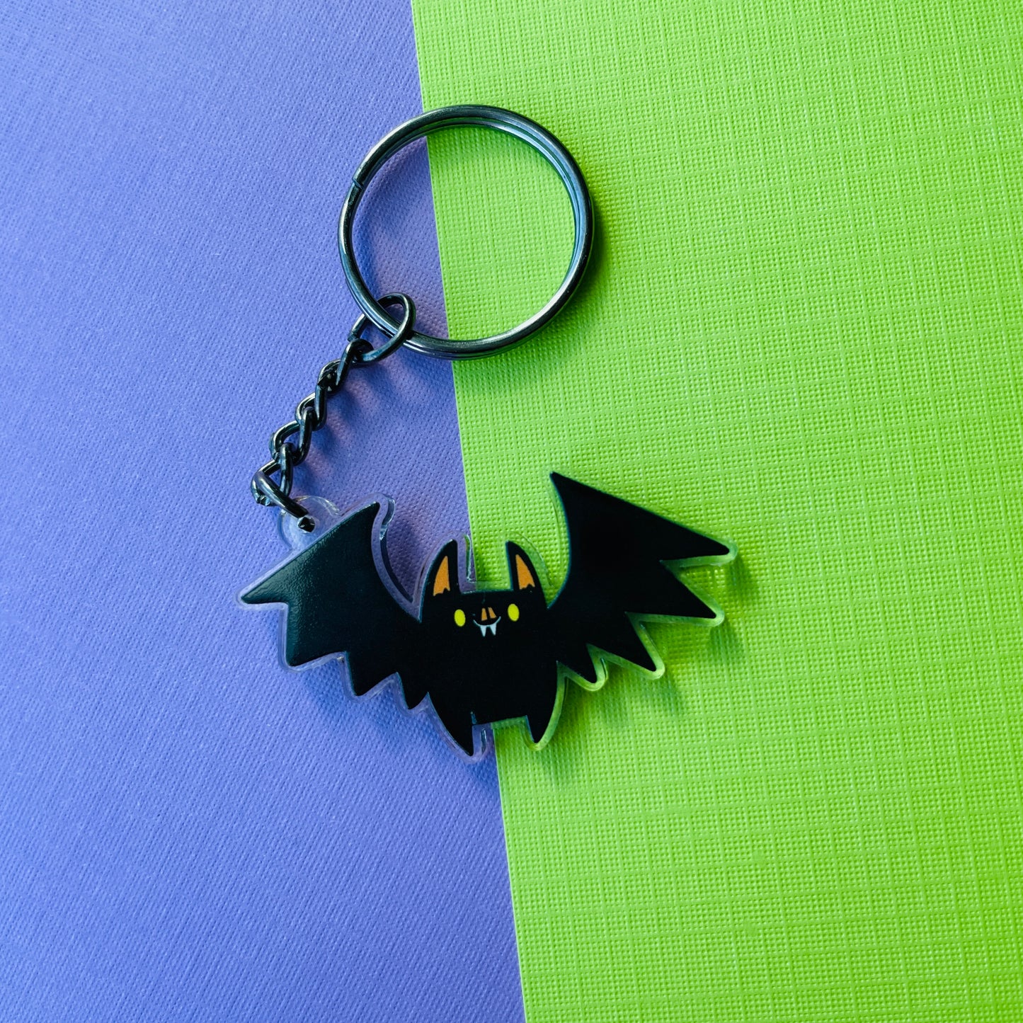 Little Vampire Bat Keychain