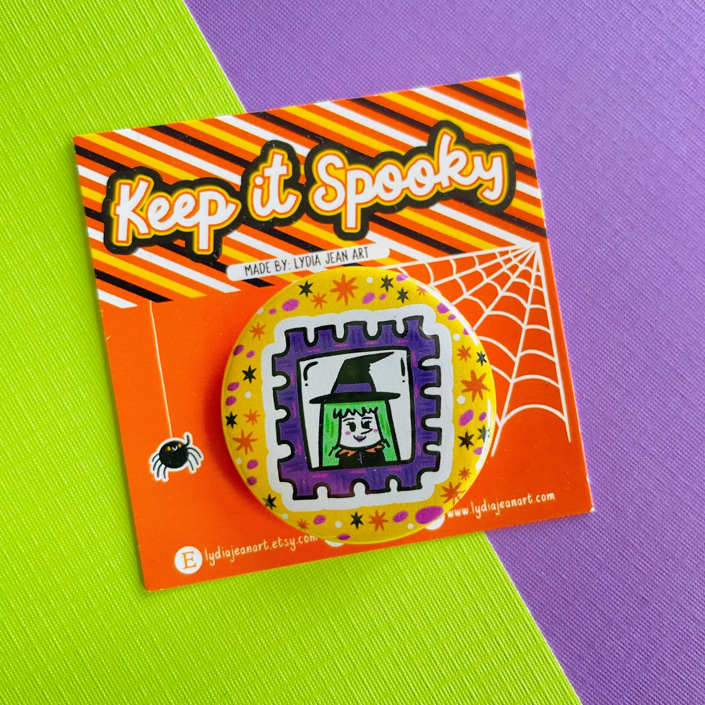 Spooky Stamps Button or Magnet Set