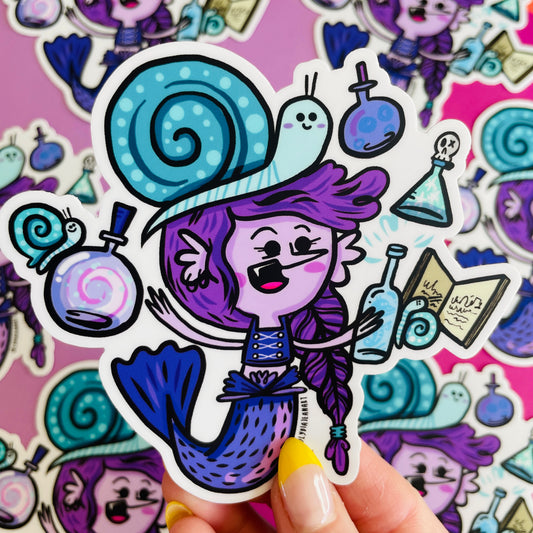 Magical Mermaid Vinyl Sticker