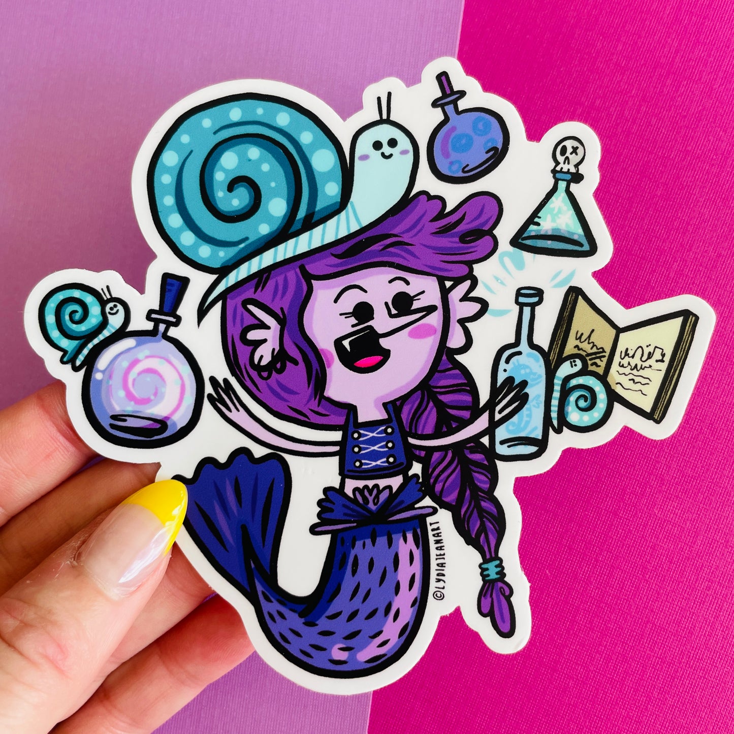 Magical Mermaid Vinyl Sticker