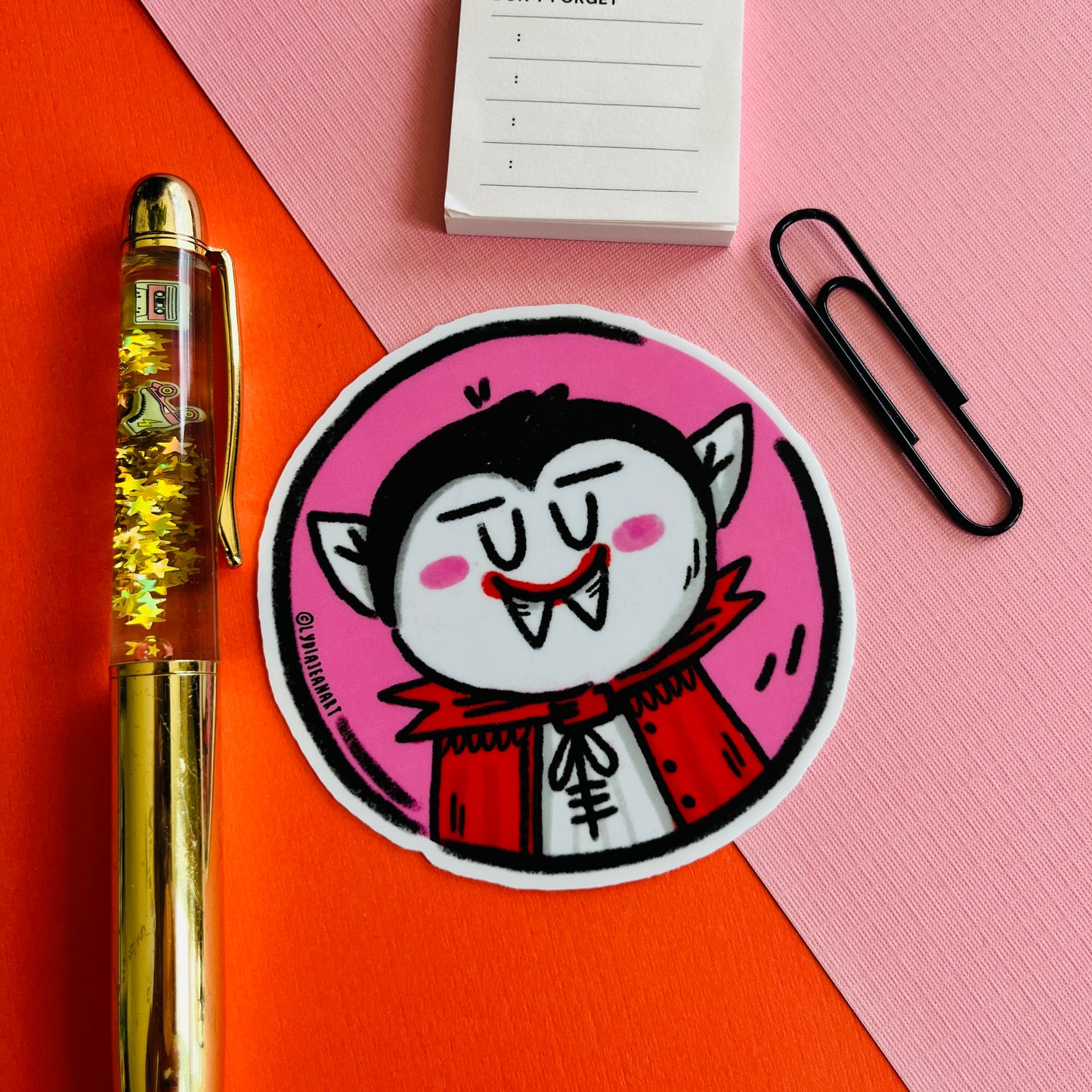 Vampire Cutie Vinyl Sticker