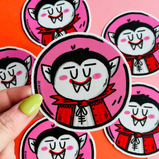 Vampire Cutie Vinyl Sticker