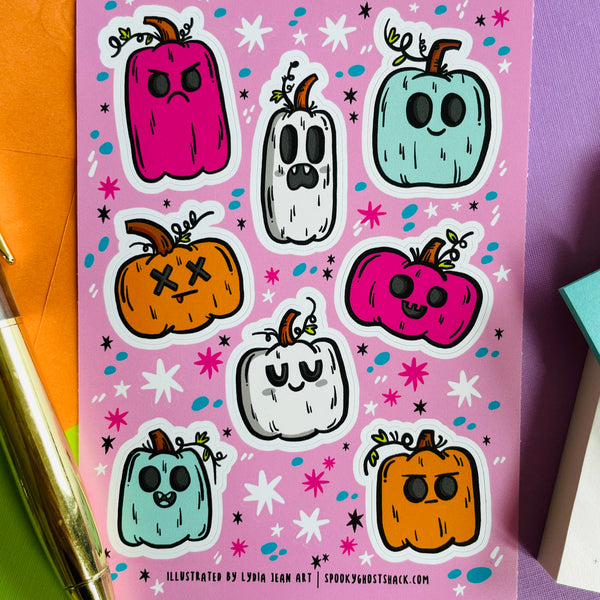 Pumpkin Patch Sticker Sheet