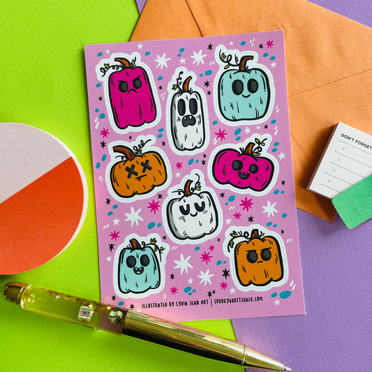 Pumpkin Patch Sticker Sheet