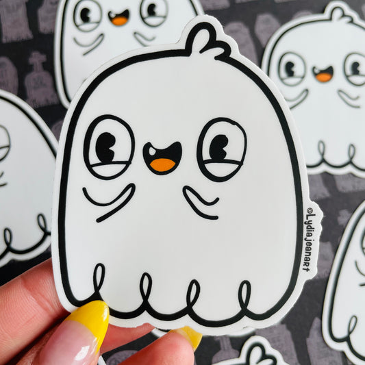 OMGhost Ghost Vinyl Sticker