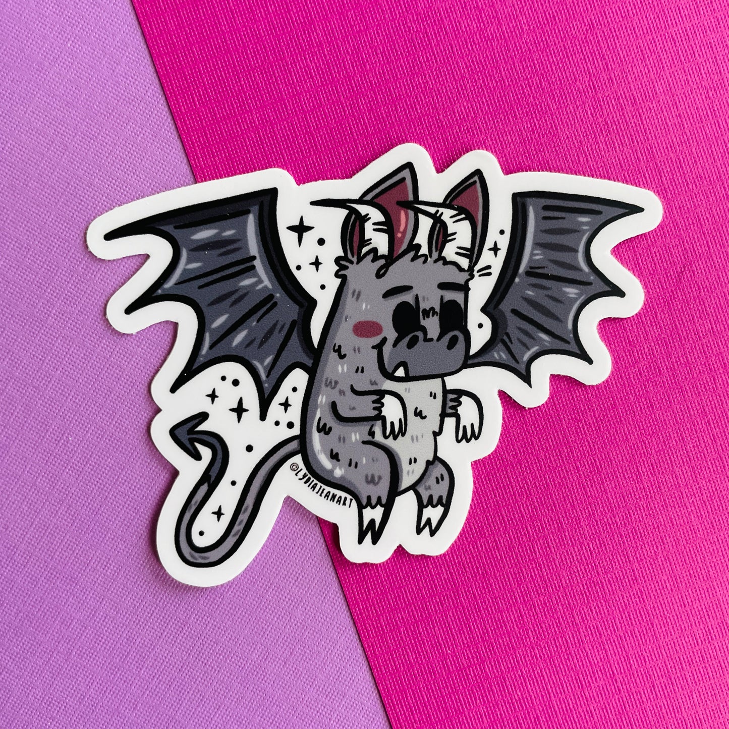 Jersey Devil Version2 Vinyl Sticker