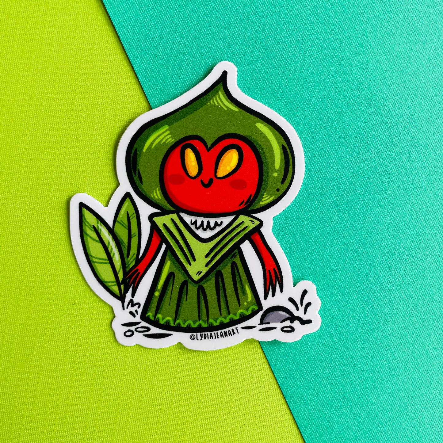 Flatwoods Monster Version 2 Vinyl Sticker