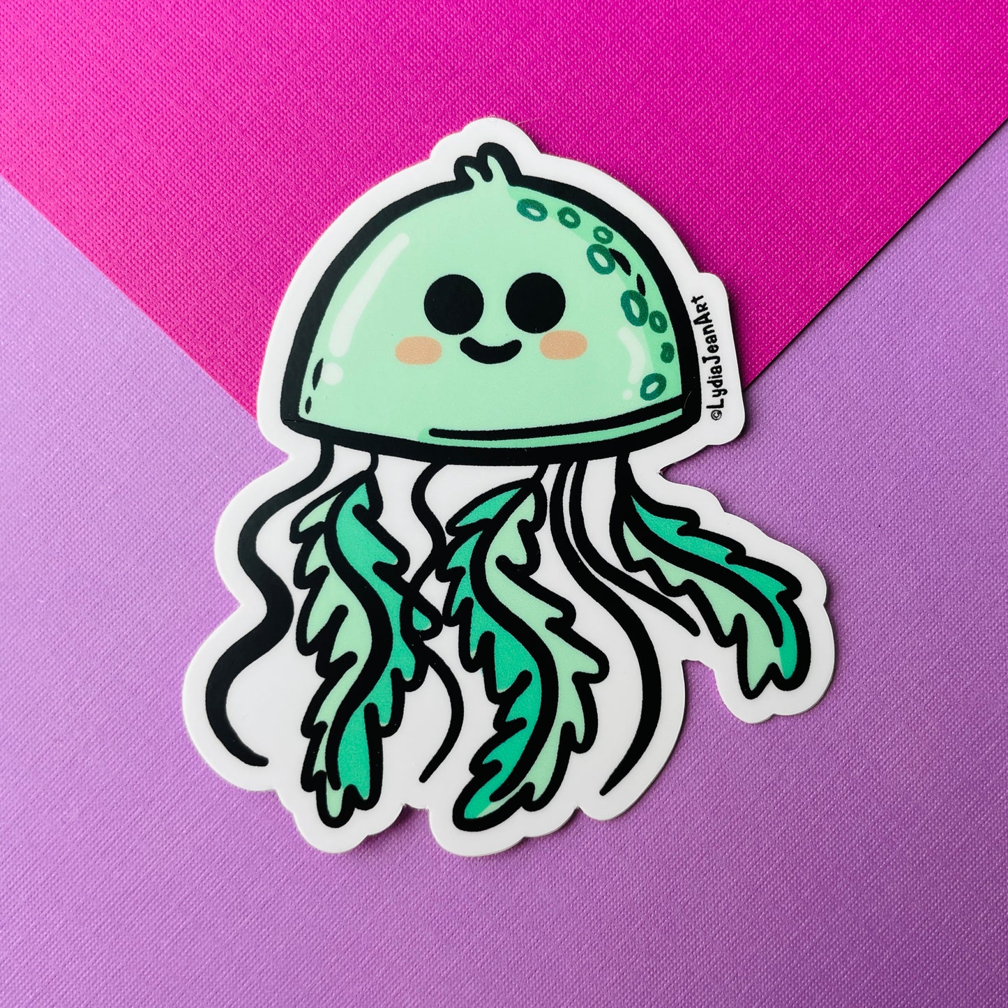 Jellyfish Vinyl Sticker