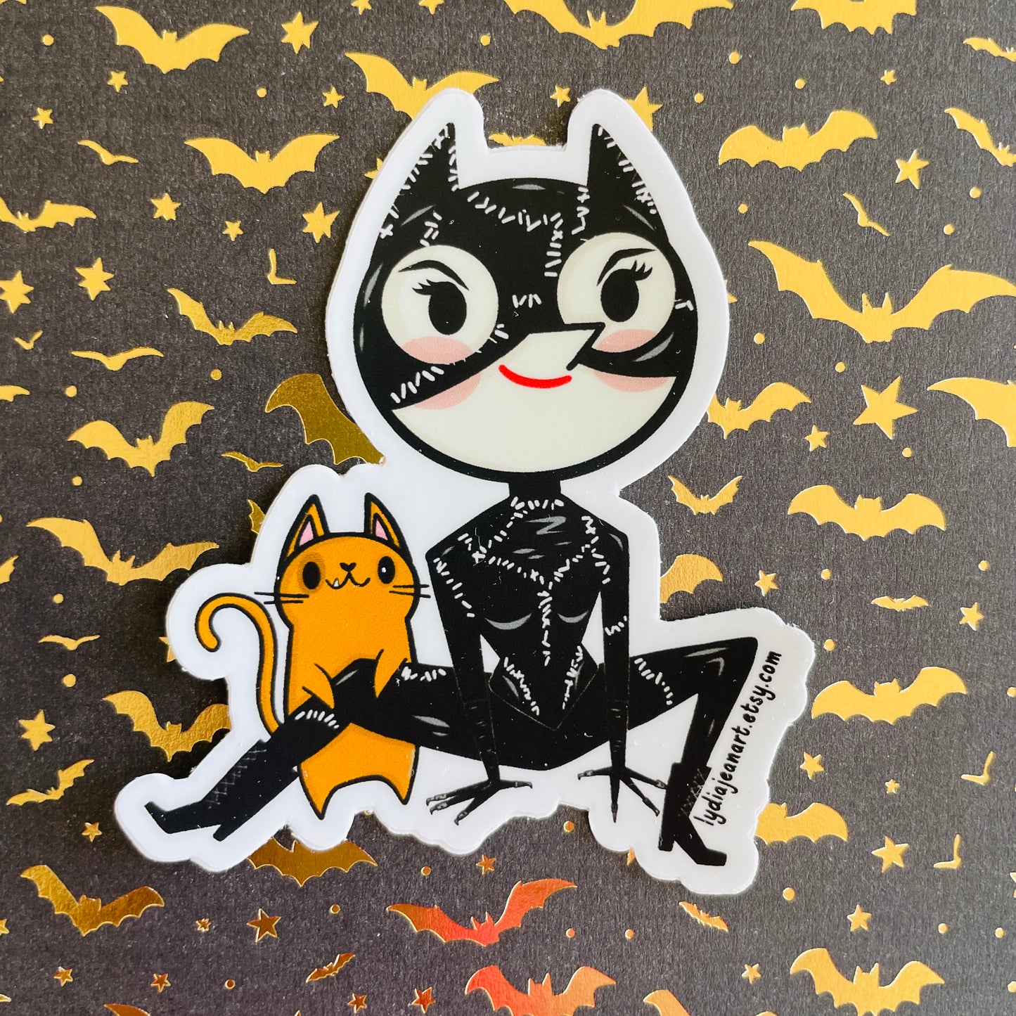 Vixen of the Night Vinyl Sticker