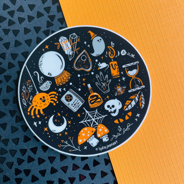 Spooky Stuff Vinyl Sticker