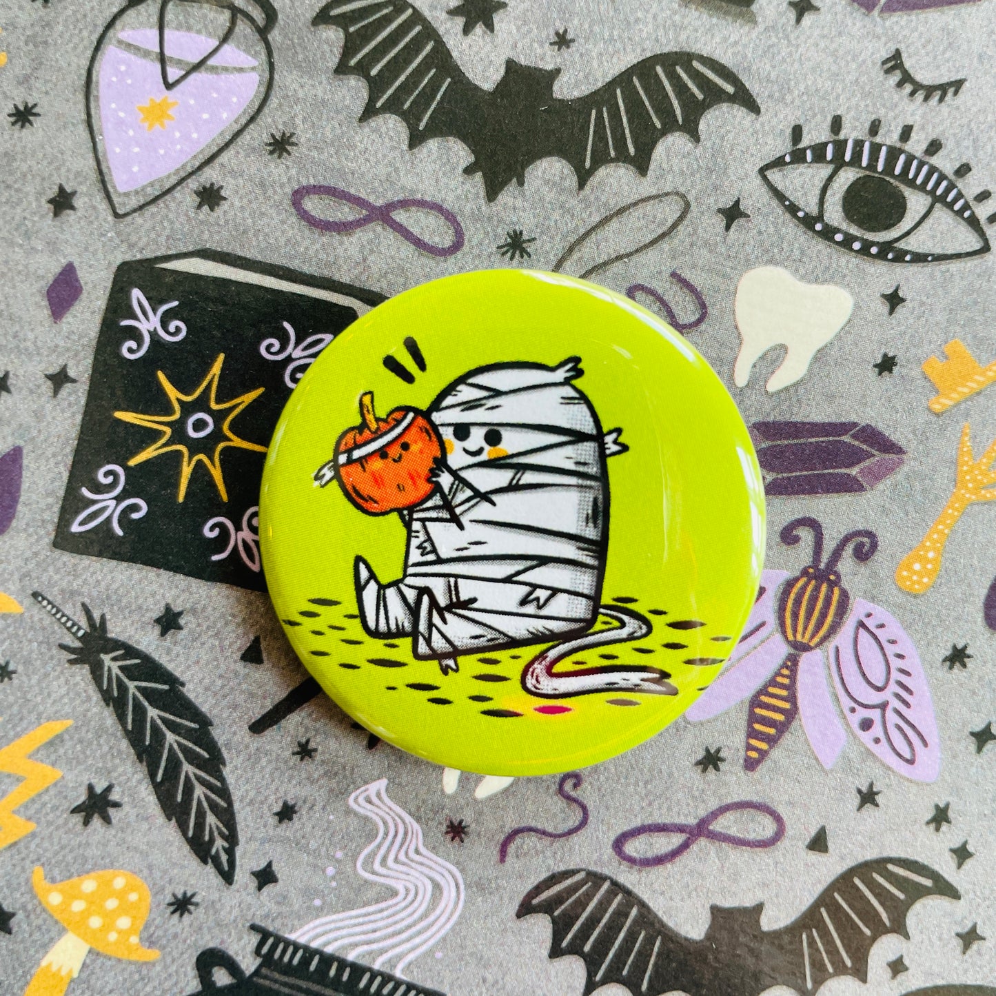 LiL Mummy Button / Magnet