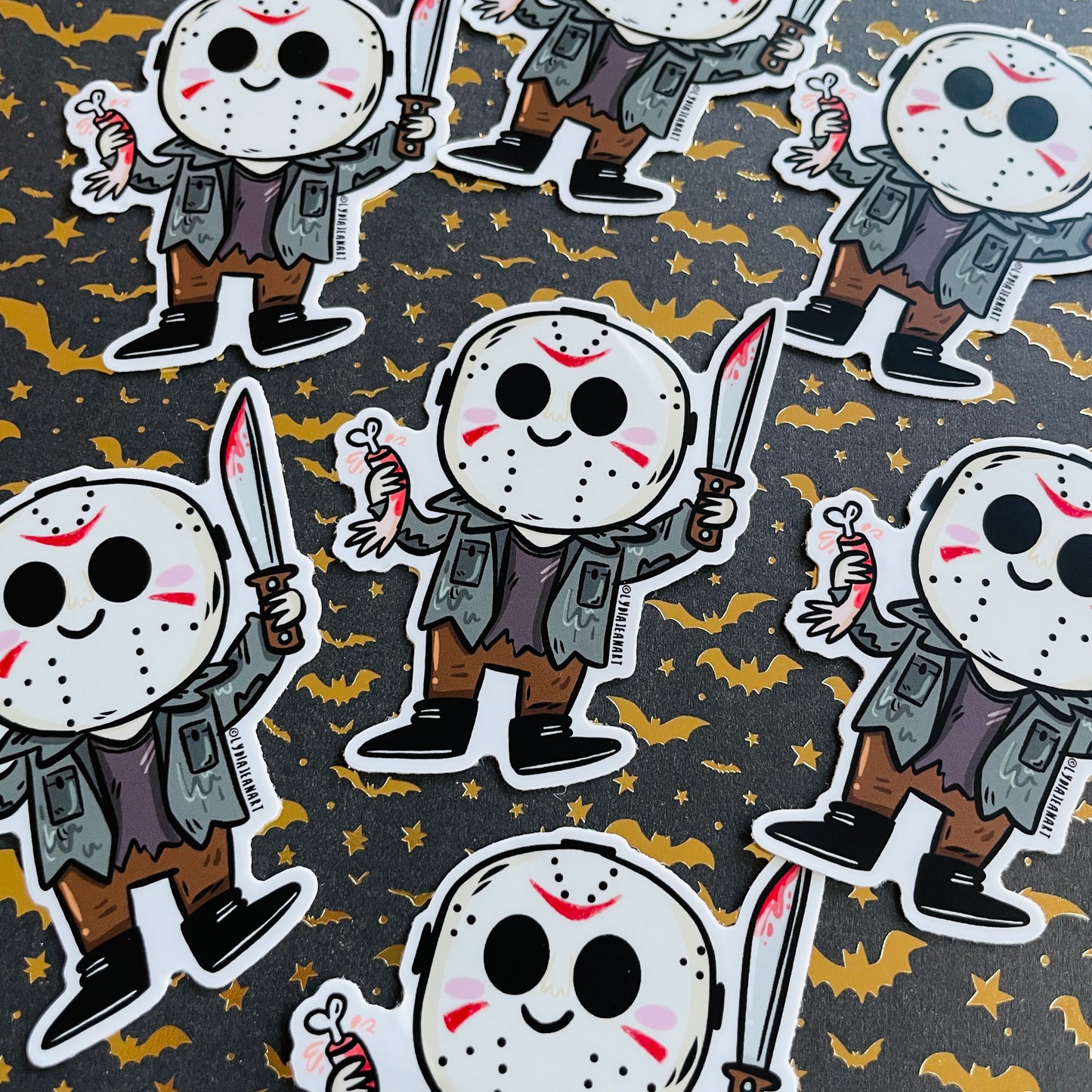 "Little Jason Slasher" Vinyl Sticker