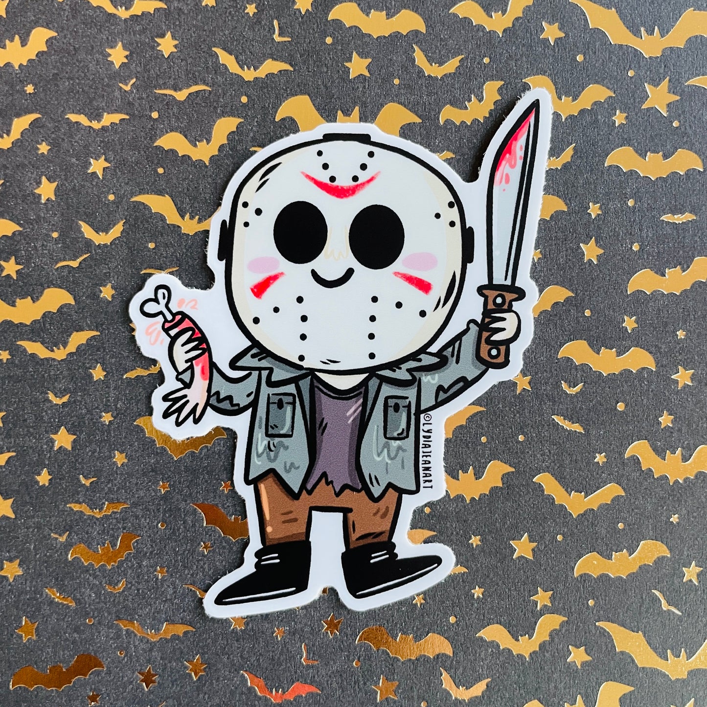 "Little Jason Slasher" Vinyl Sticker