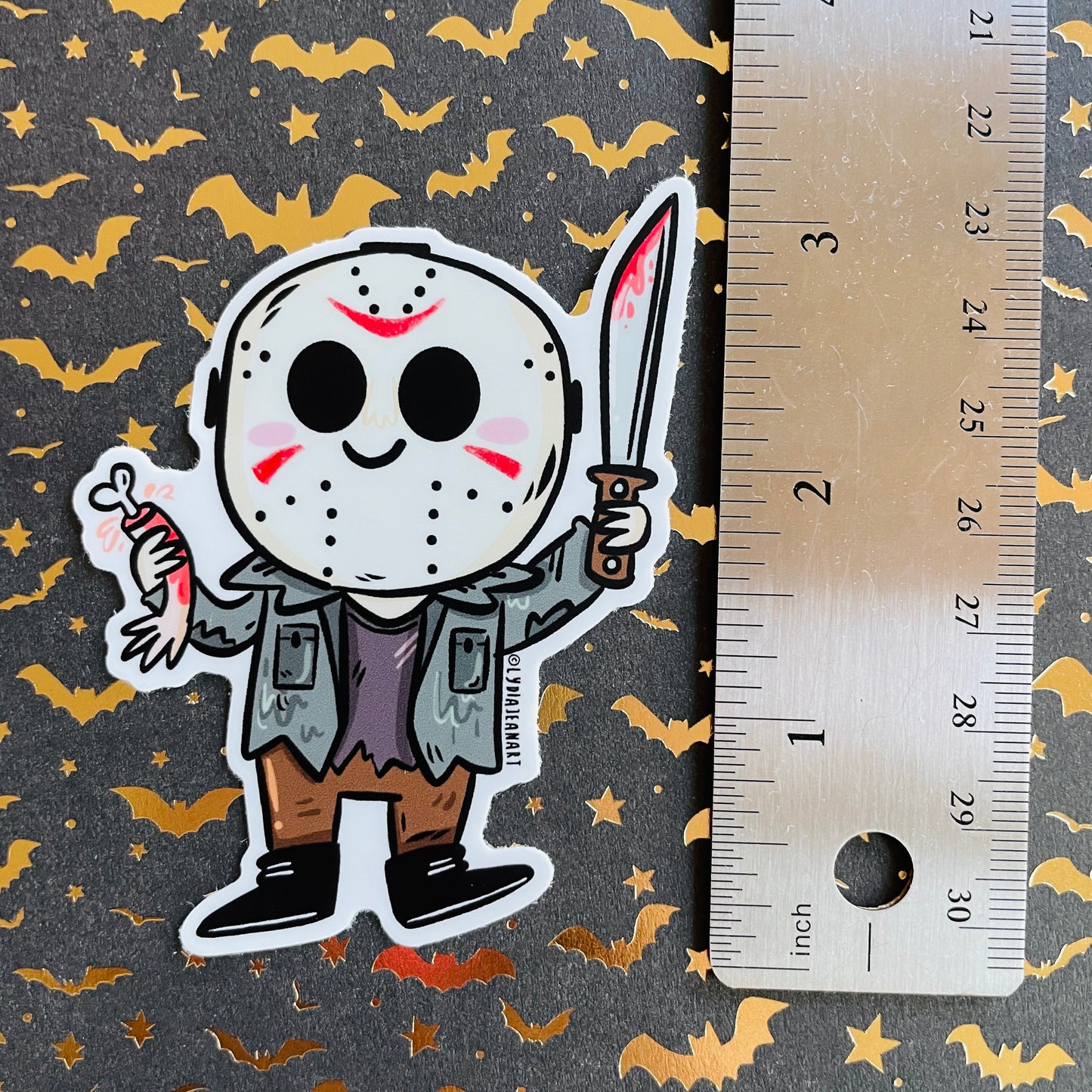 "Little Jason Slasher" Vinyl Sticker