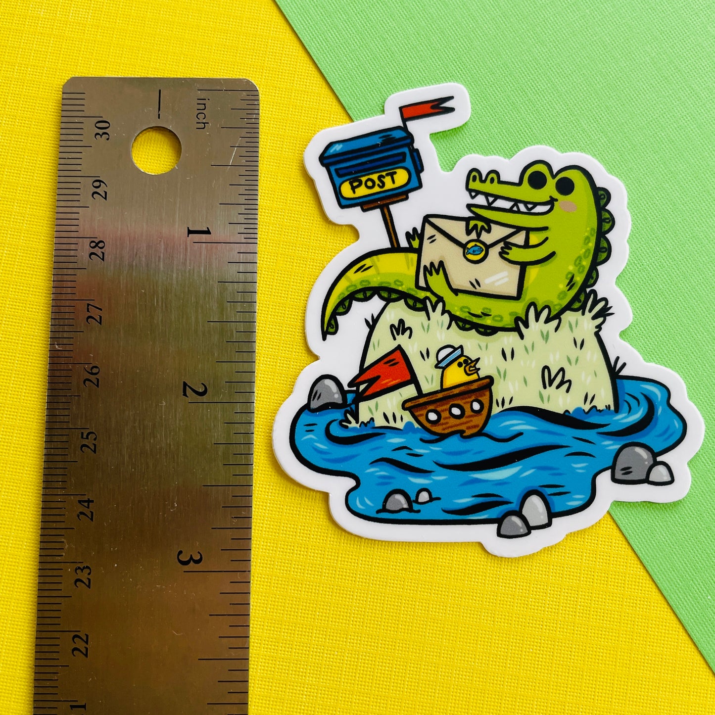 Gator Mail Vinyl Sticker