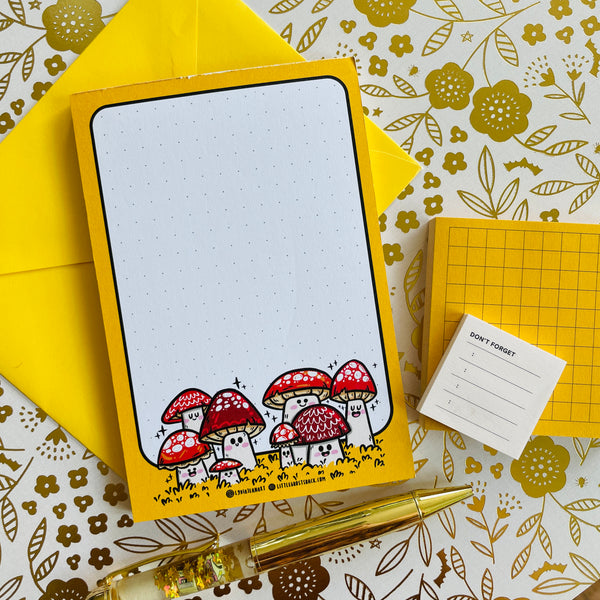 Happy Toadstool NotePad