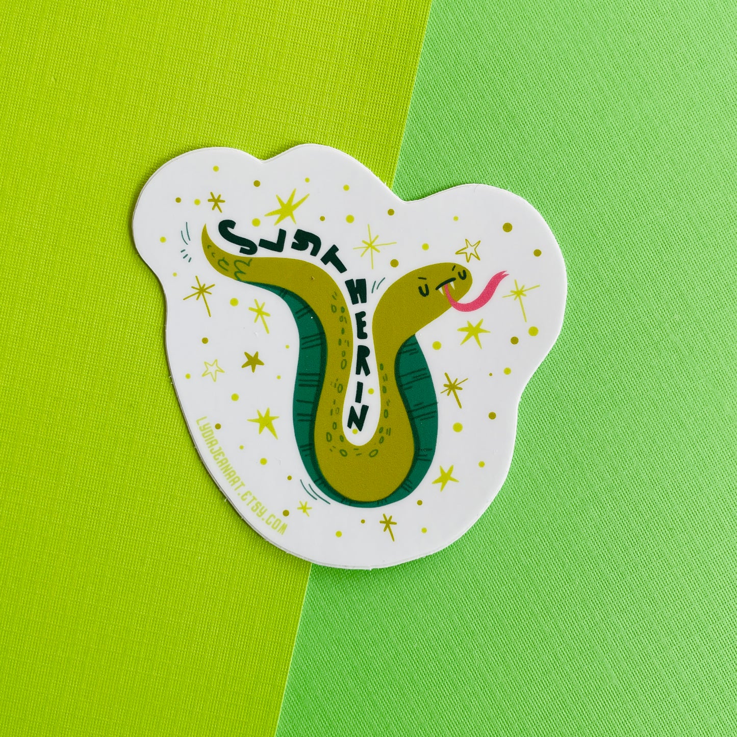 "Ambitious Snake House" Vinyl Sticker