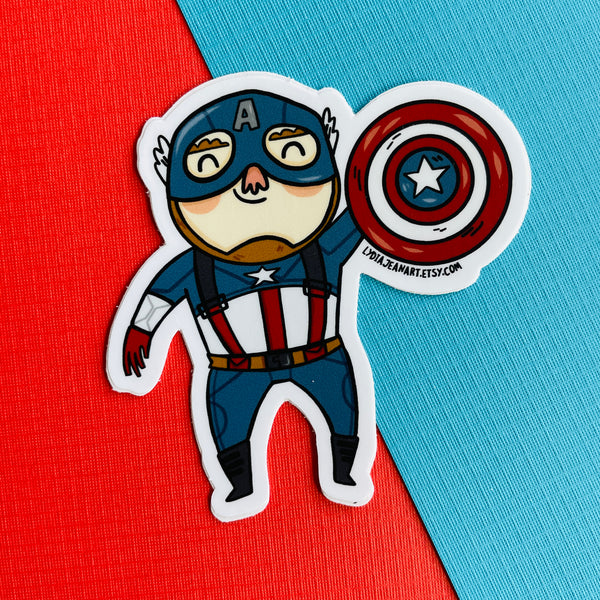 "Cap'n" Vinyl Sticker