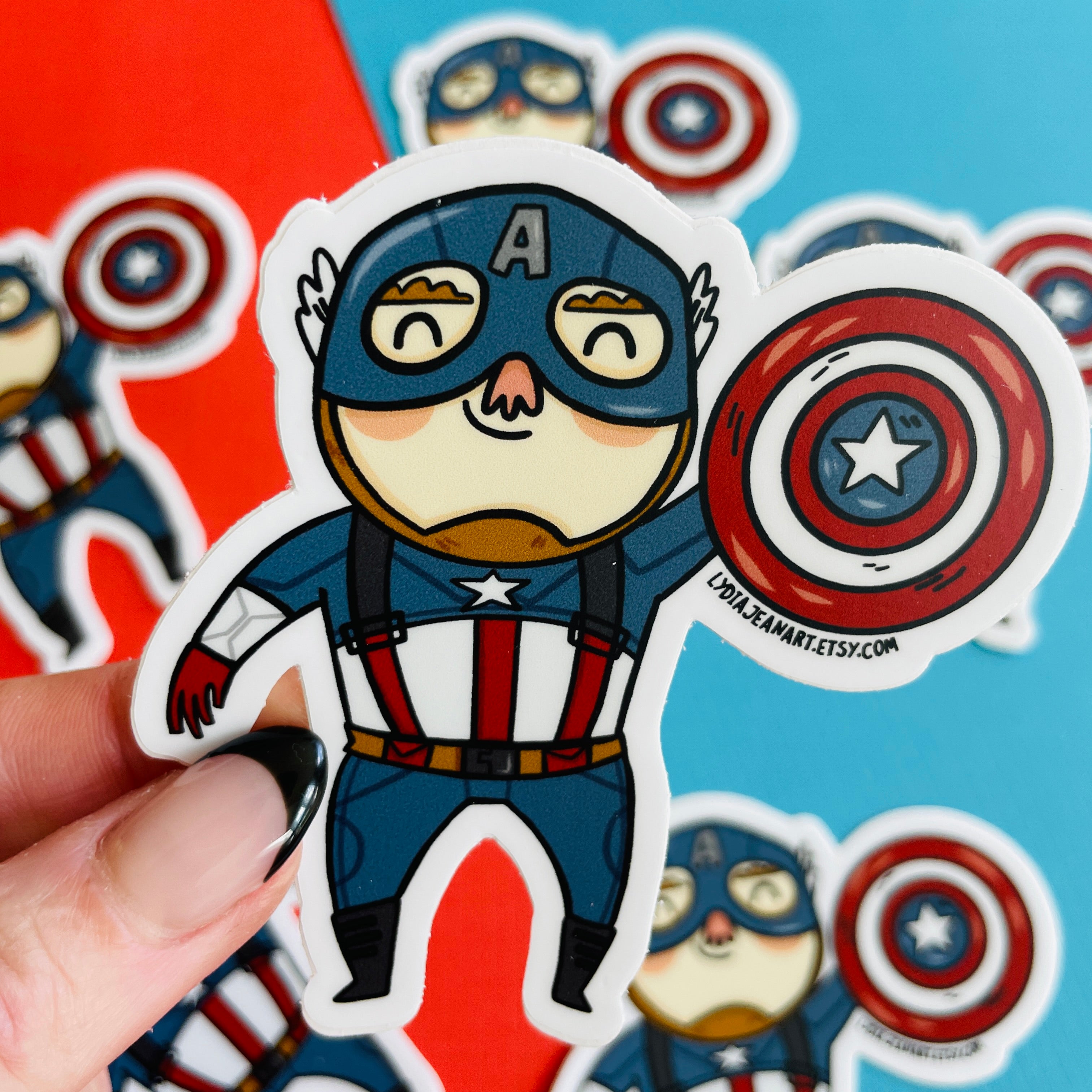 Capman Sticker