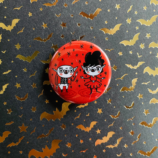 Vampire Disco Button / Magnet