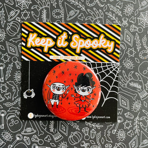 Vampire Disco Button / Magnet