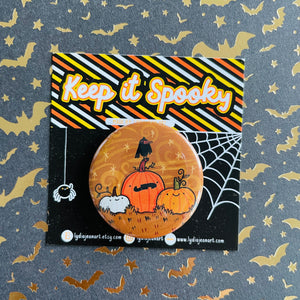 Pumpkin Patch Button / Magnet