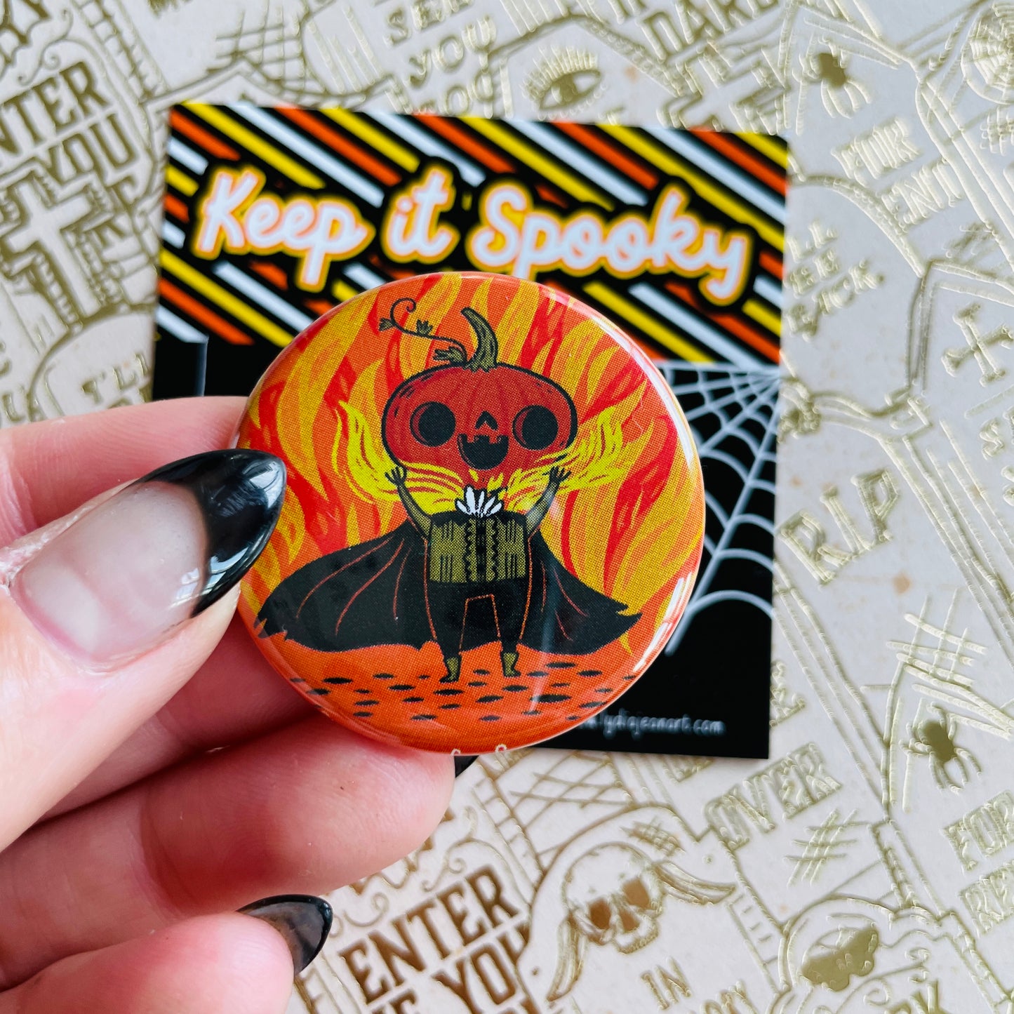 Headless Horseman Button / Magnet