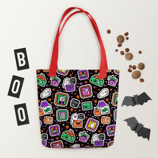 Spooky Stamps Tote bag