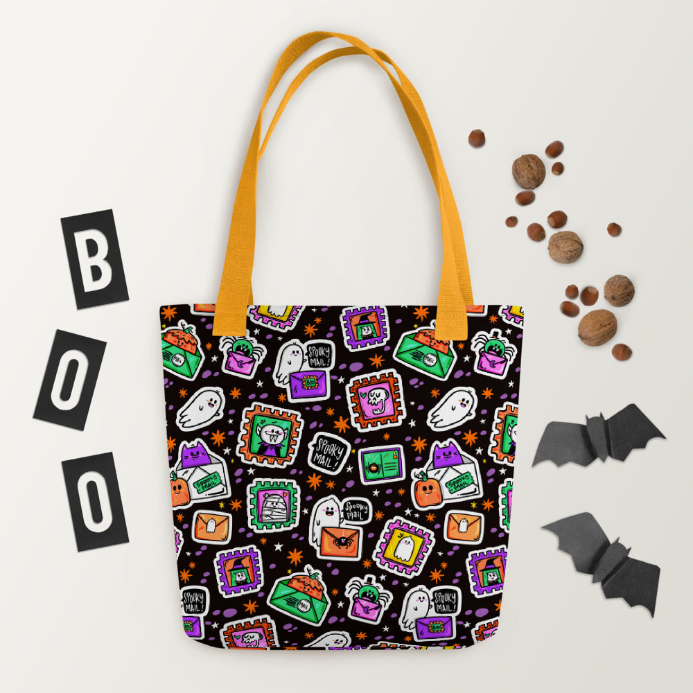 Spooky Stamps Tote bag